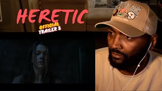 Heretic  Official Trailer 3 Reaction [upl. by Nussbaum949]