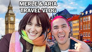 London amp Denmark  Merle amp Aria Travel Vlog [upl. by Anha]