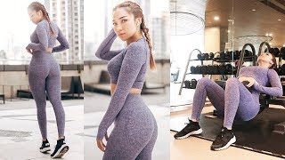 How I build my bodybooty  Simple Gym Workout  Beginner Friendly [upl. by Ahsilak]