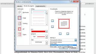 Como inserir bordas no word [upl. by Alyce556]
