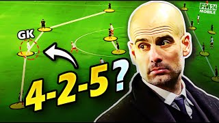 Why Pep Guardiolas NEW Tactic is So Unusual [upl. by Merriman]