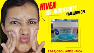 GEl hidratante Nivea REWIEW skincare nivea youtube [upl. by Heron]