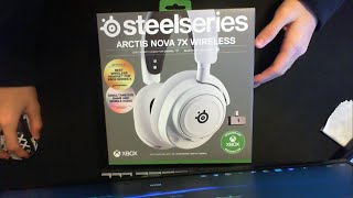 SteelSeries Arctis Nova 7x Wireless unboxing and review in 2024 [upl. by Pickar]