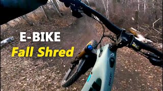 Fall EBike Shred  MTB Riding in Alberta [upl. by Spenser380]