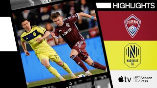 Colorado Rapids vs Nashville SC  Full Match Highlights  March 2 2024 [upl. by Ainotal657]