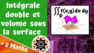 Intégrale double et volume sous la surface [upl. by Im]