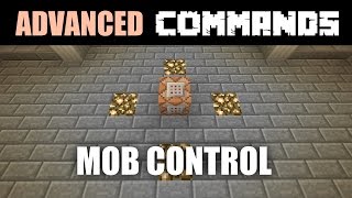 Advanced Commands Tutorial Controlling Mobs Using Custom UUID Targets [upl. by Nwahsek]