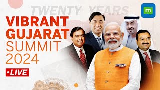 Live Vibrant Global Gujarat Summit 2024  PM Modi To Inaugurate  UAE President Al Nahyan Attends [upl. by Corabelle]