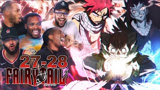 NATSU vs GAJEEL amp FAIRY LAW Fairy Tail Ep 27 amp 28 Reaction [upl. by Yblok]