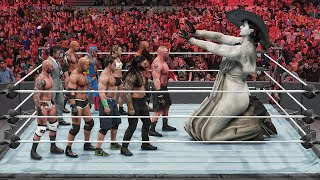 100 Finishers to Lady Dimitrescu WWE 2K [upl. by Bagger809]