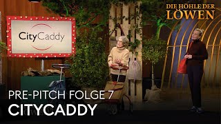 PrePitch CityCaddy  Einkaufstrolley mit GehhilfeFunktion 🛒  Folge 7  Die Höhle der Löwen [upl. by Meehsar257]