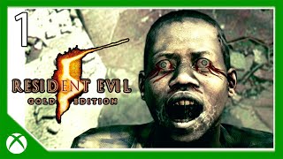 Resident Evil 5  Parte 01  Español Latino  XBOX 360 1080P FULL HD [upl. by Aiyt]