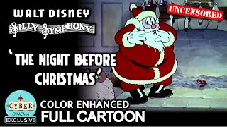 Walt Disney Night Before Christmas • UNCENSORED • 1933 • Christmas • Animation • Full Cartoon [upl. by Faux916]