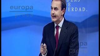 Zapatero quotRubalcaba ha recortado a ETAquot [upl. by Atina56]