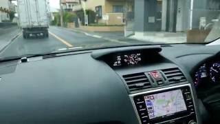 Levorg 20 GTS test drive at Mitaka Subaru Tokyo [upl. by Netsirhk]