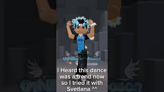 🍏  Apple  Charli xcx Roblox dance with Svetlana   trend fypシ゚ foryou shortsfeed tdroti [upl. by Camm]