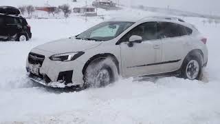 Subaru XV vs Toyota Rav4 I Icy Deep Snow OffRoad I 4K [upl. by Peisch]