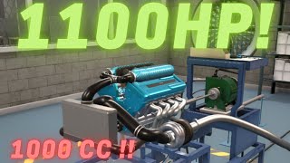 1L 1100 Horsepower  Automation the car company tycoon [upl. by Aerehs]