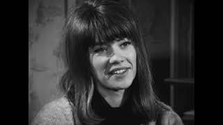 Françoise Hardy LAmour sen va acoustic  interview 1963 [upl. by Adnoyek]