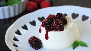 Classic Italian Panna Cotta Recipe  How Tasty Channel [upl. by Jorgan550]