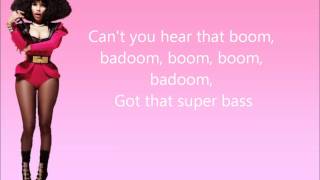 Nicki Minaj  Super Bass Lyrics [upl. by Melli]