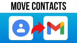 How to Move Mobile Contacts To Gmail Account 2024 Easy Tutorial [upl. by Ku923]