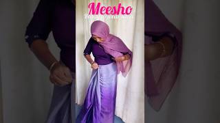 Meesho saree fashion minivlog meesho ho [upl. by Lewellen]