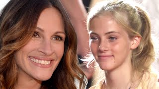 Julia Roberts 16YearOld Daughter Makes Her Red Carpet DEBUT [upl. by Akaya]