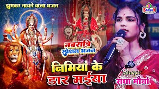 निमियां के डार मईया nimiya ke daar maiya राधा मौर्या के खूबसूरत आवाज में जागरण Navratri bhajan 2024 [upl. by Amersham894]