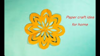 craft ideas paper with origami paper  Beautiful craft ideas with paper [upl. by Hasty108]