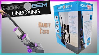 ROBOGEM Carpet amp Hard floor Washer  Cleaner Unboxing [upl. by Philbert]