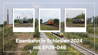 Eisenbahn in Schlesien 2024 mit EP09046 [upl. by Candis]