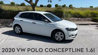 2020 VOLKSWAGEN POLO HATCH 16 MPI CONCEPTLINE  35 403KM [upl. by Heilman899]