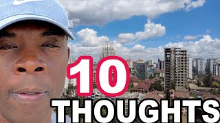 My Honest 10 Thoughts on Nairobi Kenya [upl. by Eolanda236]