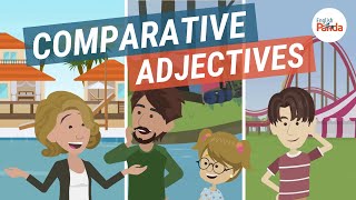 Comparative Adjectives in English Conversation  Comparing Vacations [upl. by Alessig]