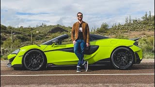 NEW McLaren 600LT Spider First Drive Review  McLarens Best Car [upl. by Lenehc173]