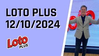 Loto plus en vivo 12102024  Resultados del sorteo Loto Plus del Sábado 12 de Octubre del 2024 [upl. by Esetal317]