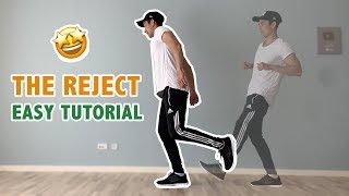 How To Do The Reject Hip Hop Dance Move  EASY Tutorial For Beginners [upl. by Ariayek]