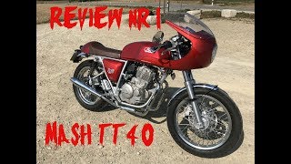 Motorrad Review 1 Mash TT40 [upl. by Nidnerb404]