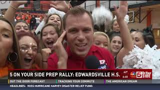 5PrepRally Edwardsville High School [upl. by Saerdna]