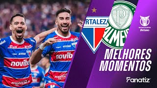 Fortaleza 3x0 Palmeiras  Melhores Momentos  Brasileirão2024 [upl. by Ezar]