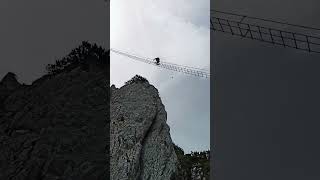 Donnerkogel Via FERRATA mountains ferrata austria travel europe viaferrata ladder [upl. by Vocaay]