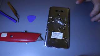 LG G6 Back Glass replacement [upl. by Leona]