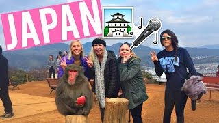 WILD MONKEYS amp KARAOKE BARS IN JAPAN  Kristees Life on Deck [upl. by Novled]