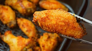 CRISPY Chicken Wings Recipe By Air Fryer 🔥 [upl. by Aneev884]