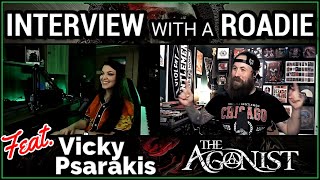 Interview With A Roadie feat Vicky Psarakis The Agonist [upl. by Assital]