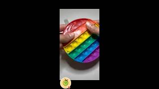 ODDLY SATISFYING ASMR VIDEOPOPIT TOY WITH ICE asmrsound oddlysatisfyingvideo oddlysatisfying [upl. by Lemar]