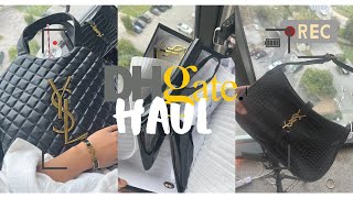 DHGATE Mini Haul YSL Hermes Dupe Review [upl. by Ttenyl]