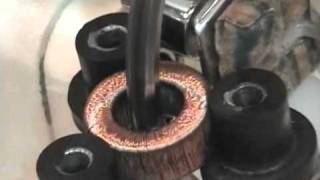 Toroidal winding machine for thin wire [upl. by Bigot]