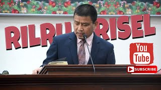 Dr HREKIMA SERMON  RILRU HRISEL  KṬP GENERAL CONFERENCE [upl. by Ramuk]